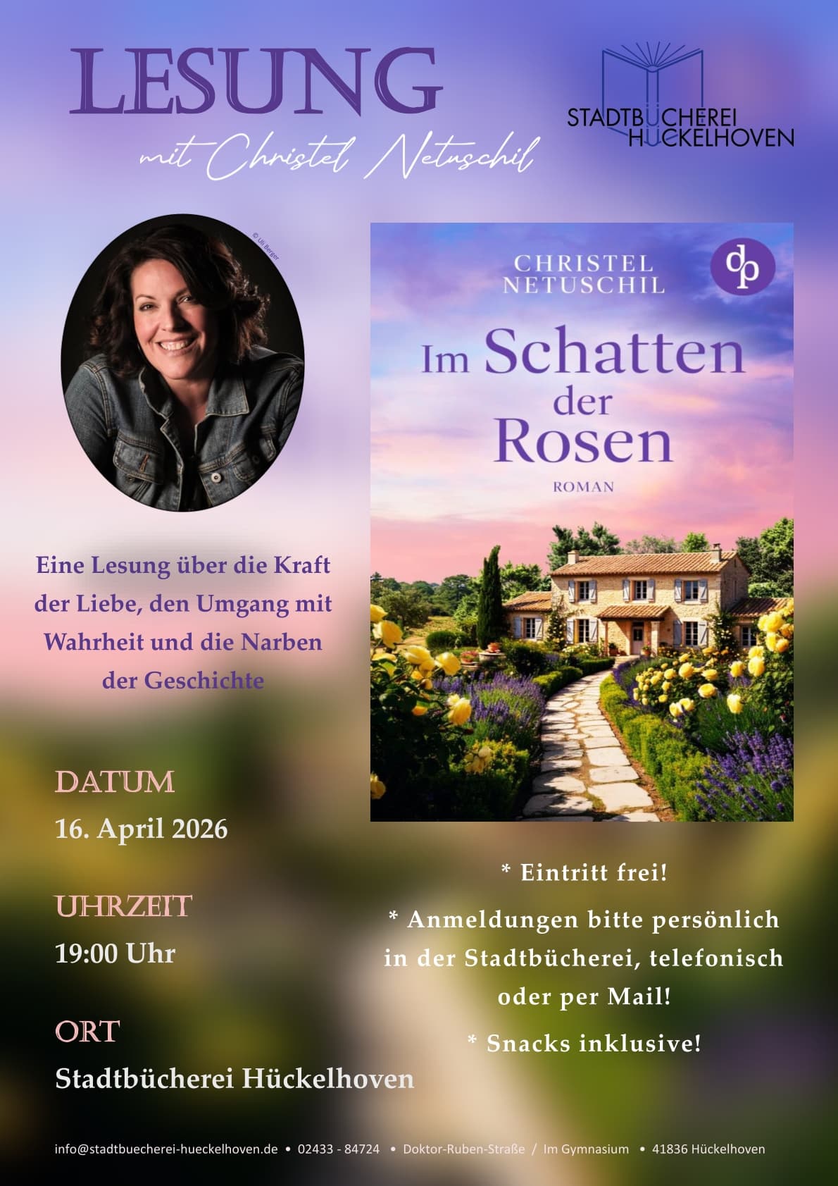 Lesung mit Christel Netuschil