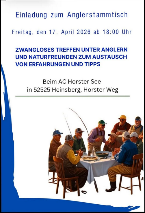 Einladung zum Anglerstammtisch
